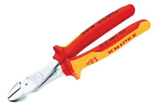 Knipex High Leverage Diagonal Cutting Pliers VDE 74 06 200