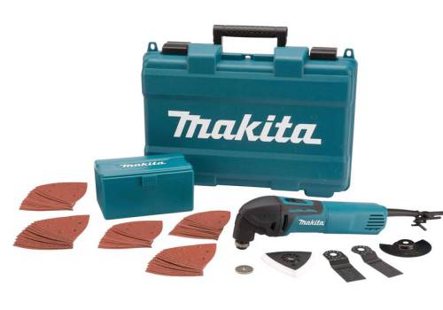 Makita TM3000CX4 Multi-Tool Kit 320W 240V TM3000CX4/2