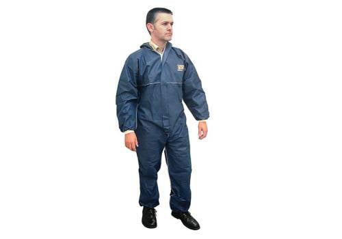 Scan Disposable Overall Extra Large 48-50in - Navy
