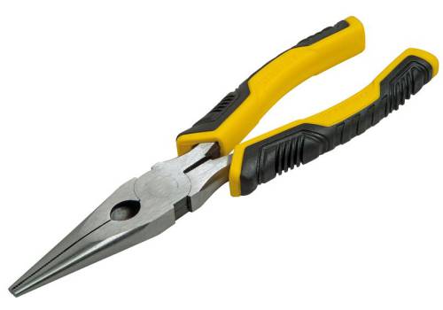 Stanley Tools Long Nose Pliers Control Grip 200mm STHT0-74364
