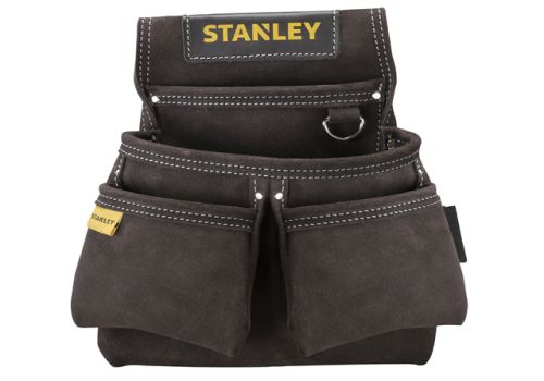 Stanley Tools STST1-80116 Leather Double Nail Pocket Pouch STST1-80116