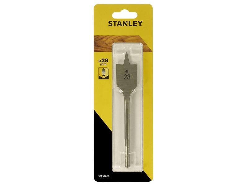 Stanley Tools Flatwood Drill Bit 28Mm 154Mm STA52060-QZ