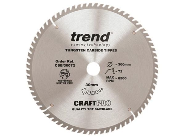 Trend CSB/23540 Craft Saw Blade 235mm X 40T X 30mm 